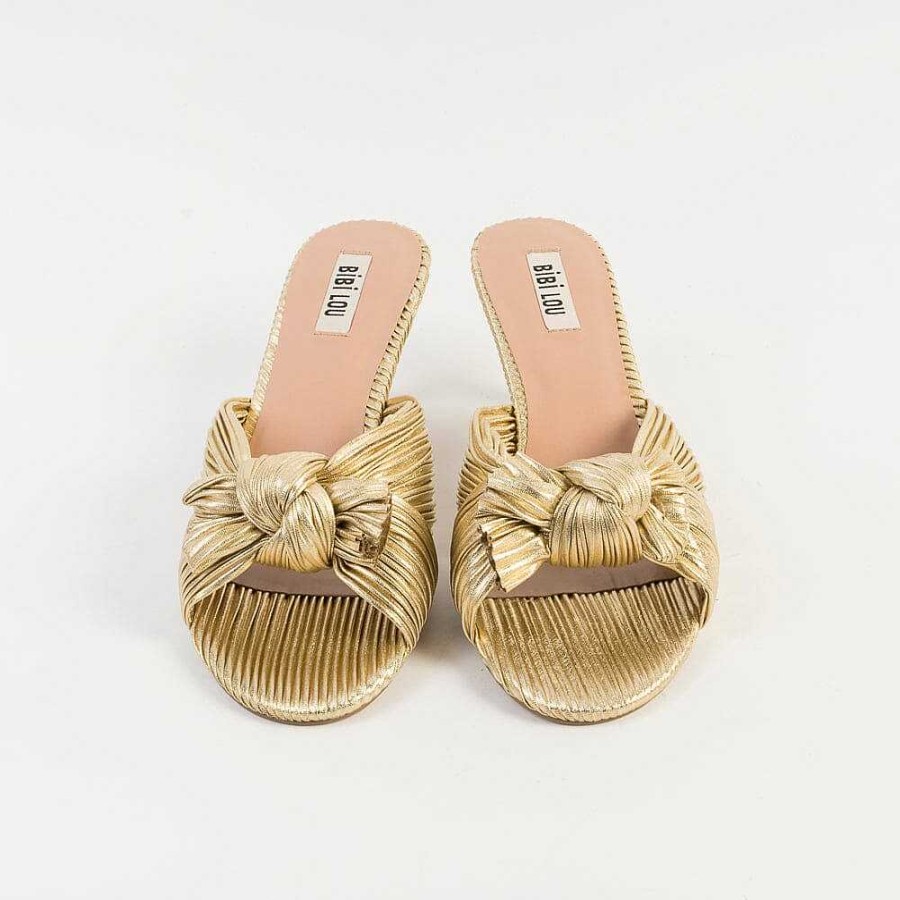 New BIBI LOU Bibi Lou - Mules Minnie- 802Z - Oro