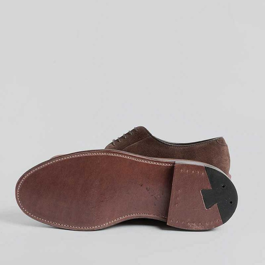 Best Alden Alden - 9503 - Derby Camoscio - Tabacco