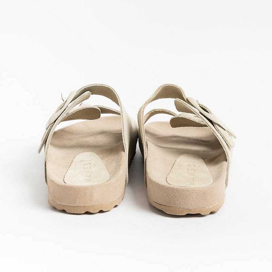 Best MANEBI Manebi - Sandali Bassi - Traveller Sandals - Beige