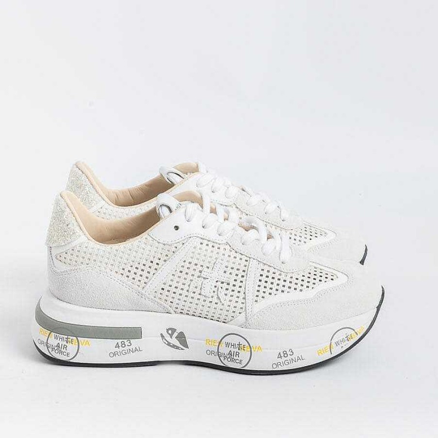 Wholesale Premiata Premiata - Sneakers - Cassie 6341 - Bianco Forato