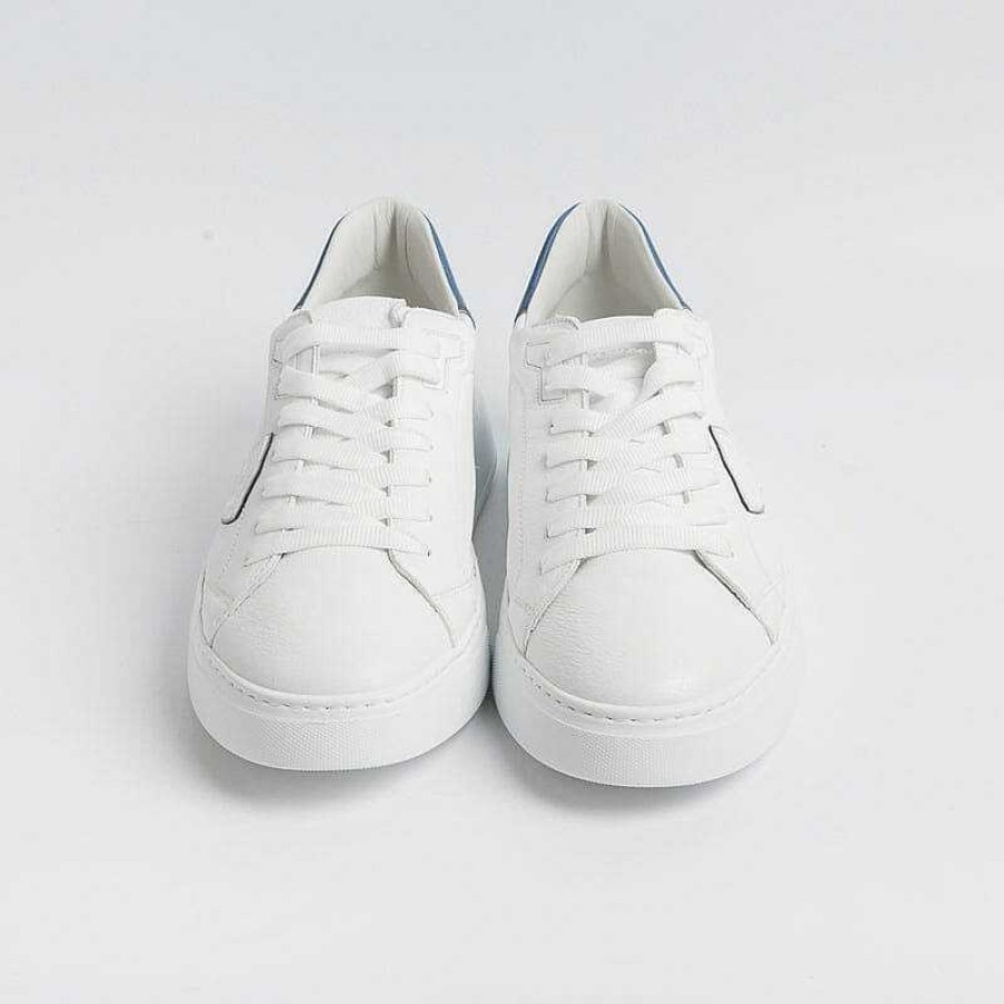 Best Philippe Model Paris Philippe Model -Sneakers Temple - Btlu Wx13 - Bianco Blu