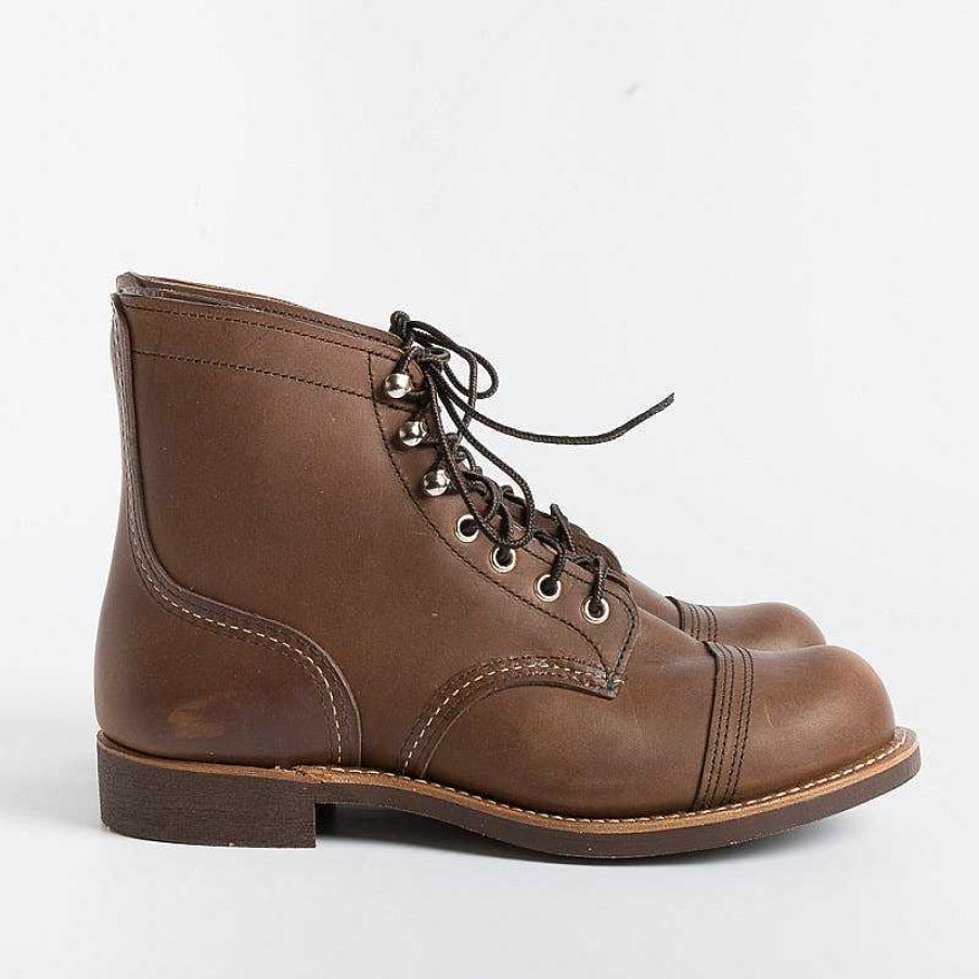 New Red Wing Shoes Red Wing Shoes - Polacco Iron Ranger 08111 - Amber