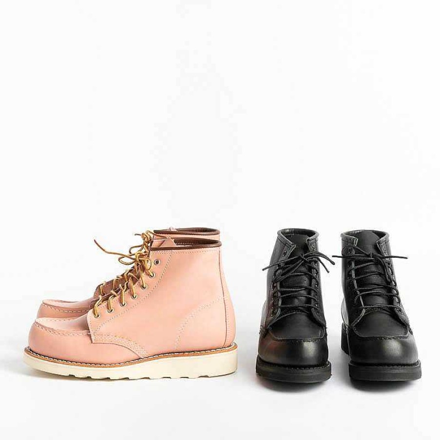 Clearance Red Wing - Collezione Donna Red Wing -Stivaletto 3380 Moc Toe - Black Boundary