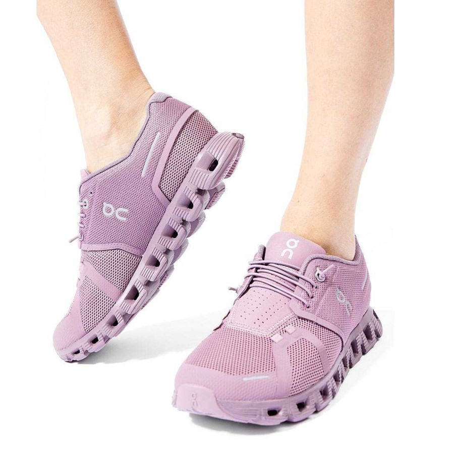 Best ON - Collezione Donna On Running - Sneakers Cloud 5 - Fig Quarz