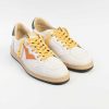 Hot 4B12 - COLLEZIONE UOMO 4B12 - Sneakers - Play U57 - Bianco Verde Arancione