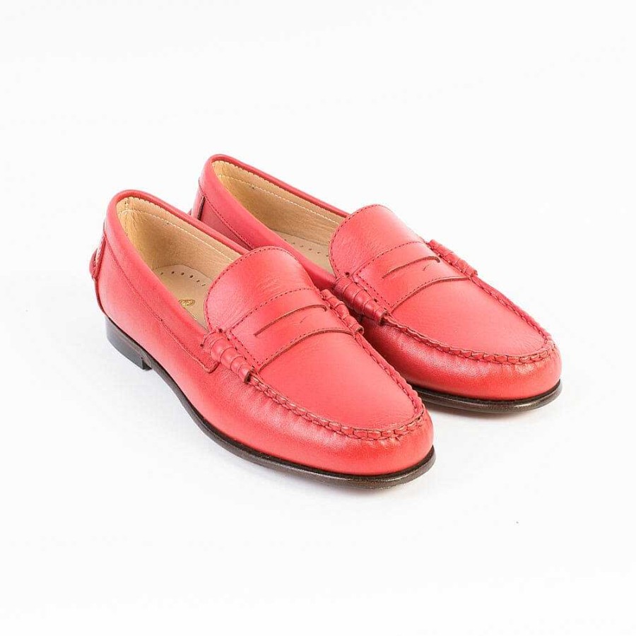 Online Sebago Sebago - Mocassino Danielle 721273W - Rosso