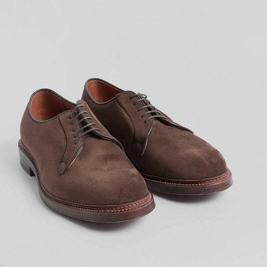 Best Alden Alden - 9503 - Derby Camoscio - Tabacco