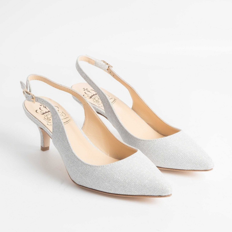 Clearance L'Arianna L' Arianna - Sling Back Ch2000/Mo - Sirio - Perla