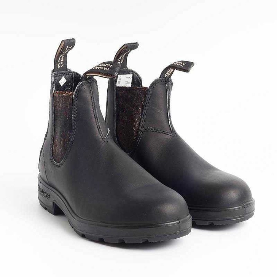 Online Blundstone Blundstone - Stivaletto 1924 - Black Bronze Glitter