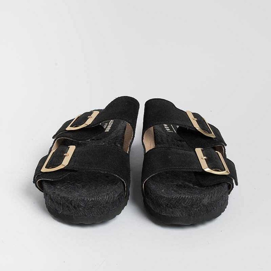 New MANEBI Manebi - Sandali Bassi - Nordic Sandals - Nero